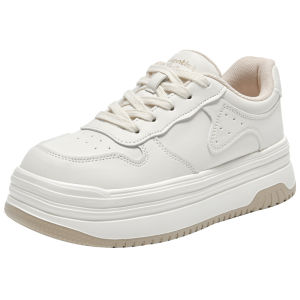 DUSTO | Thick Sole Increase Height White Shoes