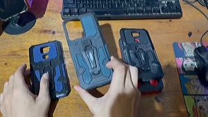 Casing Untuk Samsung Galaxy A06 New Case Hp Armor Belt Clip Terbaru Bisa Kick Standing