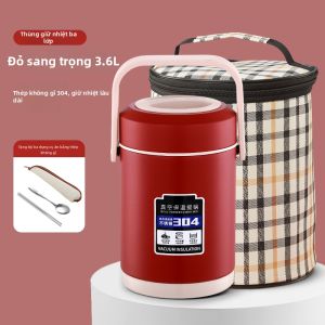 mibinuan | Hộp Cơm Inox Đa Lớp Cách Nhiệt