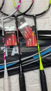 RAKET BADMINTON FIESTA SENAR BONUS TAS + GRIP