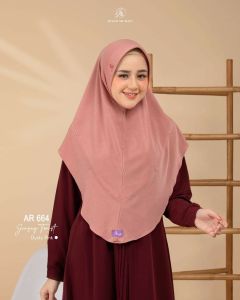 Jilbab hijab kerudung bergo krudung wanita dewasa jersey instan pyet terbaru new terlaris terkini modern kekinian murah viral 2022 Arrafi AR 664 adem mudah di bentuk cantik pet antem bahan stella ori premium cantik bayar di tempat COD gratis ongkir