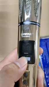 PinSan SHORE DM-400S Dual Stainless steel Professional Wireless Microphone Rechargeable Dynamic Microphone For Karaoke