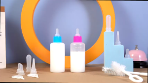 5pcs/set Pet Feeding Milk Bottle Kitten Puppy Young Rabbit Nursing Water Milk Bottle Set Pet Nursing Feeding Bottle