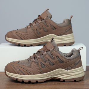 ORNGMALL Mens Outdoor Sneakers Lightweight Comfort Hiking Shoes Breathable Sports Wear-Resistant  Shoes Sweat-Absorbent Climbing Dry Shock-Absorbing