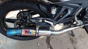 Knalpot NLK Racing Leher Kobra Tembak Bulan Jupiter Vega Blade Vega Motorcycle