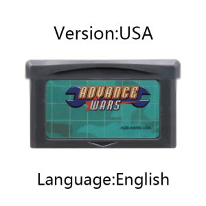 Bandai | •GBA Video Game Cartridge 32 Bit Games Card Turbo Revival Summon Night Klonoa Advance Wars Shining Soul Metal Slug Breath Fire