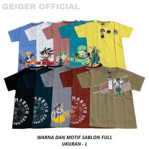 Kaos distro anak 4 pcs 100k umur 5-16 tahun murah lucu trendy