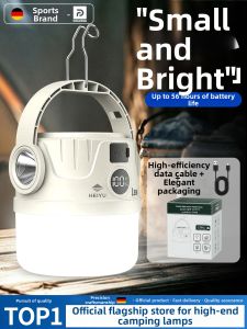 REXUELONG | Camping Charging Outdoor Long-lasting Night Market Lighting Lamp for Emergency Home Use