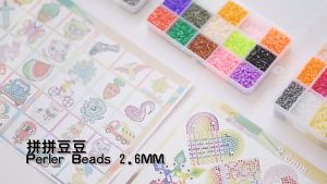 【Fast Delivery 】15/24 Colors 5mm Hama Beads Iron Beads Diy Puzzles 2.6mm Education Beads 100% Quality Guarantee Perler Fuse Beads Diy Toy