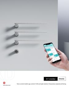 DXD | towel shelf Rotating Electric Heated Towel Rack
