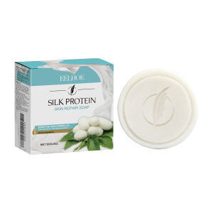 EELHOE  Protein Repairing Cleansing Soap Cleansing Pores Fading Acne Dark Spots Moisturizing Brightening Skin Face Soap.60g
