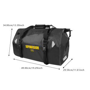 Large capacity20L/ 50L/70L /100L Waterproof Motorcycle Tail Bag Travel Outdoor Motorcycle Seat Bag