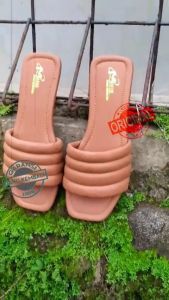 Bisa COD / Bayar Di Tempat Sandal Slop Kokop Busa Foam Santai Wanita Terbaru Remaja Dewasa Kekinian | Sendal Selop Slip On Perempuan Cewek Ibu-ibu Warna Hitam-Moka-Krem-Putih Ukuran 37-38-39-40