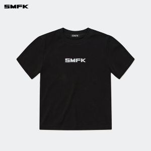 SMFK | Slimming Sport Round-Neck Straight-Shoulder T-Shirt