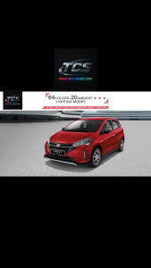 TCS PERODUA MYVI MG3 FACELIFT 2018-2025 CAR SMART RGB TCS AMBIENT LIGHT PNP INTERIOR ACCESSORIES