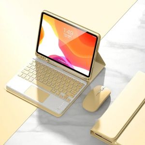 Touchpad Keyboard Shell For iPad 11th Generation 11 Inch 2025 A16 Magnetic Keyboard Case And Free Mouse Funda