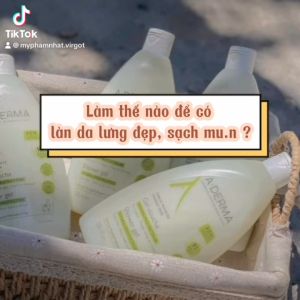 Sữa Tắm Giảm Mụn Lưng Aderma 500ml - virgot.store