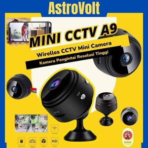 CCTV A9 Mini Kamera Pengintai Wireless WiFi HD Infrared  Kamera CCTV Mini A9 Wireless Kamera Pengawas Tersembunyi  A9 Mini Spy Cam Kamera Pengintai Wireless Infrared HD  CCTV Mini Kamera A9 WiFi Pengintai Wireless Infra Merah Camera ez viz