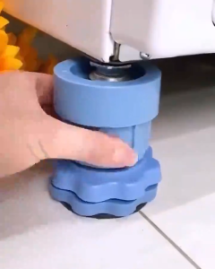 4PCS Washing Machine Stand Anti-Slip Multifunctional Adjustable Height Anti Vibration Foot Pads Heavy Duty