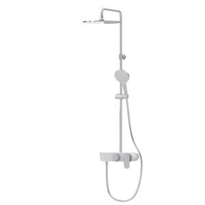 Kohler | Wall Mounted No Top Spray Push Button Control 2-Mode Shower Set with Shelf