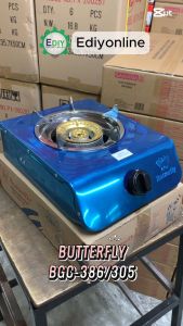 Butterfly Stainless Steel Single Gas Cooker Stove 368B/305 BGC-368/305 Dapur Gas Masak Tunggal 煤气灶 Ediyonline Ediy