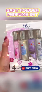 DW Baby Powder Perfume EDP Fragrance 4in1 Set 20ml*4 Portable Size Christmas Gift
