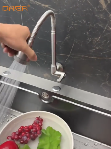 ก๊อกน้ำอ่างล้างจานหมุนได้ ก๊อกน้ำล้างจาน ก๊อกอ่างซิงค์ล้างจาน หมุนได้ 360 องศา ก๊อกล้างจานหมุนได้ ก๊อกล้างจาน ก๊อกหมุนได้ ก๊อกน้ำ พับได้ เครื่องล้างจาน - Lazada