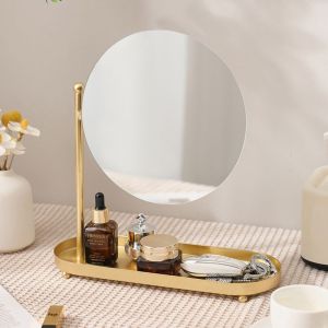 Aesthetic Rotating Vanity Mirror