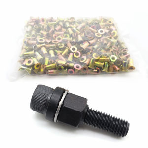 Hand Rivet Nut Tool Kit Riveter Setter Manual Rivet Nut Installation Tool M3-M10 Threaded Insert Nutsert for DIY Auto Repair