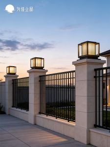 VINCAN | Solar Automatic Outdoor Column Light