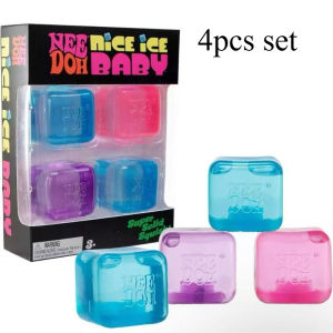 New Nee Doh Squeezy Fun Slow-Rebound Soft Squeezable Stress Relief Toy Stress Reliever Toys