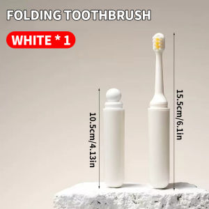 Toothbrush travel container travel grooming set - including toothbrush mouthwash cup and dispensing bottle - suitable for esse