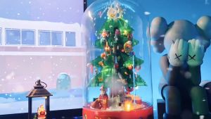 Building block music box、Tabletop decor for home decor