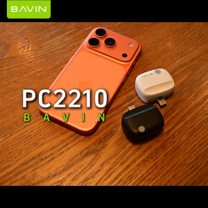 BAVIN PC2210 240W Fast Charging AI Smart Auto Cut Off Adapter Type C Full-Charger for Android Phones Laptops & iPh