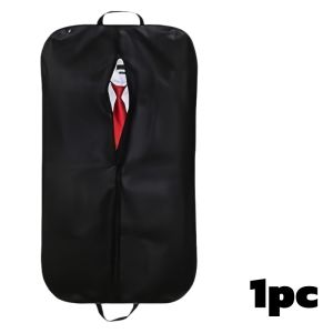 1/4pcs Suit Storage Bags Non-Woven Garment Bag Set with Handle for Closet Organization Dustproof Wedding Dress Protection Cover