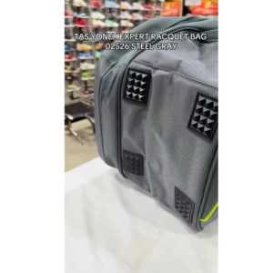 TAS BULUTANGKIS BADMINTON YONEX RACQUET BAG 02526 VEX STEEL GRAY ORIGINAL
