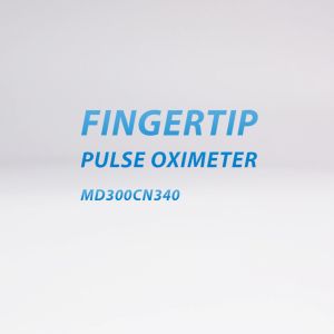 Mibest Fingertip Pulse Oximeter Dual Color Black and White For Measuring Blood Oxygen Saturation Heart Rate Monitor