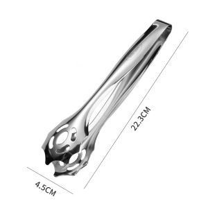 304 stainless steel food clip fruit clip egg clip steak clip bread clip ice clip home anti scald clip creative clip