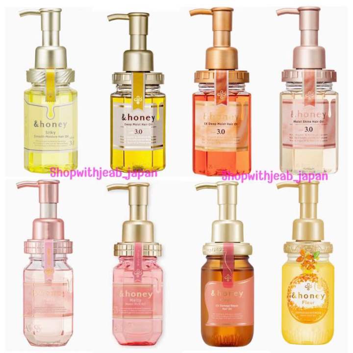 Honey Hair Oil ออยล์บำรุงผมสูตรออร์แกนิก นำเข้าจากญี่ปุ่น