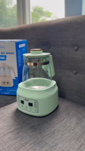 Melia Baby ML-13 Bình Đun Nước Đa Năng 1.8L | Bình Pha Sữa Giữ Nhiệt 72H | Điều Chỉnh Nhiệt Độ | Inox 304 | 800W