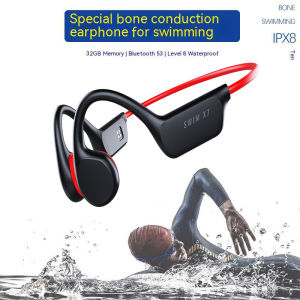 NineWind X7 new swimming bone conduction Bluetooth headset does not enter the ear bone conduction headset 8-level sports waterproof sweatproof Bluetooth headset