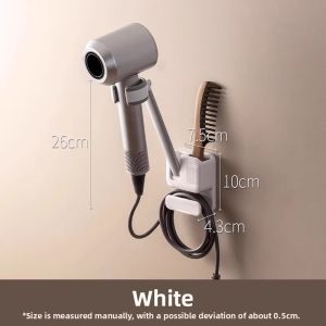 LANJIAOLUO | Easy-installation Wall-mounted Hair Dryer Storage Rack