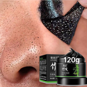 120g Blackhead Remover Mask Bamboo Charcoal Peel off Whitening Detox Acne Treatment Depth Clean Black Mask for Face
