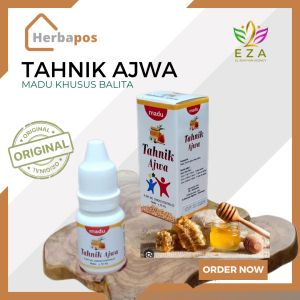 EZA Herba Natural Tahnik Ajwa 10 ml | herbal kusus balita | tahnik ajwa terlaris | tahnik ajwa eza