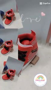 SEPATU BOOTS BAYI LAKI LAKI - SEPATU BOOTS BAYI - SEPATU BAYI - A34 - ORIGINAL BRAND - SEPATU PREWALKER BAYI - SEPATU ANAK - SEPATU SNEAKERS ANAK - SEPATU BOOTS - SEPATU SNEAKERS - SEPATU BABY - SEPATU