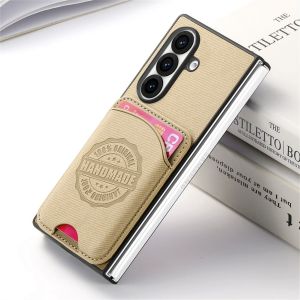 szhaiyu | 2In1 Detachable Leather Cards Solt Wallet Phone Case for Samsung Galaxy Z Fold 8 Ultra Z Fold 7 6 5 4 3 for Magsafe Back Cover