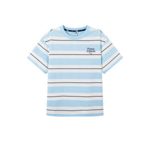 PUMA | Fashion Stripes And Color-block Style Children T-Shirt