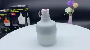 Ngoài trời USB có thể sạc lại dẫn bóng đèn độ sáng cao khẩn cấp ánh sáng móc lên cắm trại câu cá di động đèn lồng đêm đèn