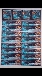 Setiker Basuri Tempelan & Motif Campur: Lembaran Per 20 & Per 10