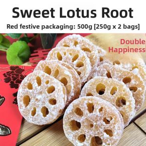 Traditional Chinese New Year Snack Sugar Lilies Lotus Roots Marriage Celebration Carrots Coconut Cornets Sweetened Fruit Strips